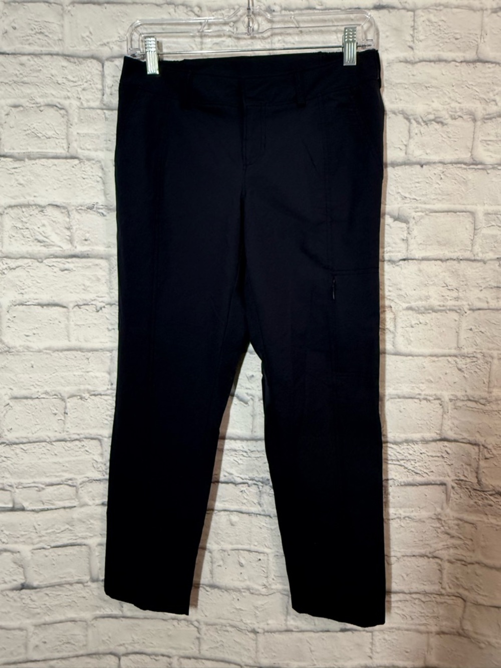 Athleta Navy Straight-Leg Capris, 2